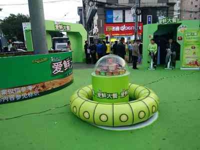 食品展銷舞臺搭建,康師傅泡面活動執行